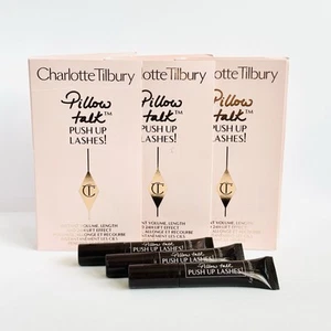 3 x Charlotte Tilbury Pillow Talk Push Up Lashes Máscara Muestra Mini 1,5 ml cada una - Imagen 1 de 2