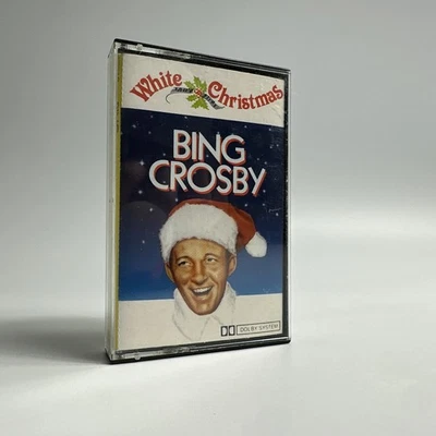 Vintage Bing Crosby White Christmas Cassette Tape 1985 MC 4048 Made in Italy - Image 1 of 4