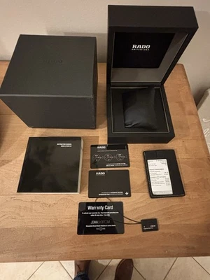 Genuine Original Rado Captain Cook Watch Box Case Complete Set R32500153 - Image 1 of 4