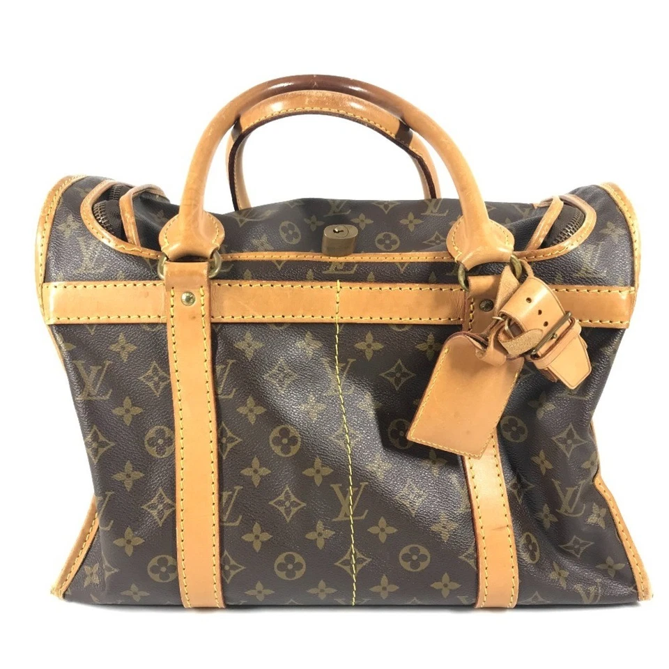 Louis Vuitton Sac Chasseur Monograma Porta Mascotas M41924 Pequeño Bolso de Viaje para Perros Foto 1 de 4