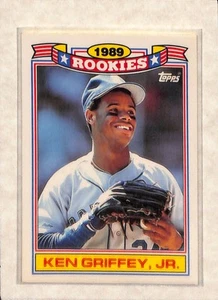 1990 Topps 1989 Rookies #11 Ken Griffey Jr. quasi nuovo - Foto 1 di 2