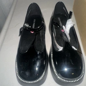 Steve Madden Little Girls Jfiddle Mary Jane Buckle Closure Dress Shoes - Size 5 - Picture 1 of 7