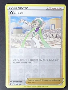 WALLACE REVERSE HOLO 166/195 SILVER TEMPEST NM/M Pokemon TCG English - Picture 1 of 2