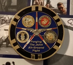 Army Joint Support Air Ground Flight Challenge Coin 1.75 inch - Bild 1 von 4