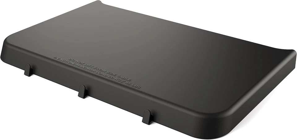 Ninja XSKUSSDTBL Woodfire Grill Attachable Side Table w/3 Side Hooks Plastic