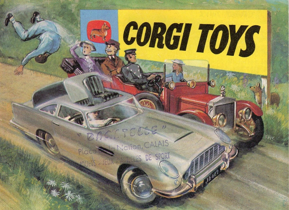 a CATALOGUE CORGI 1965 ASTON MARTIN DB5 JAMES BONDS FORD MUSTANG CADILLAC SAFARI - Photo 1/1