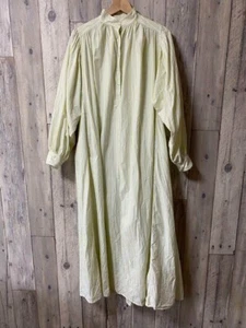 Ten Ron Herman Kaftan Dress Striped Shirt Dress Color Yellow Size Free Used - Picture 1 of 6