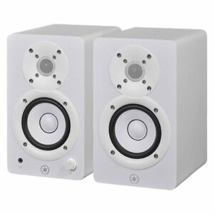 Yamaha Pro Audio Hs3 W Pair of 3.5" Powered Active Studio Monitor Speakers White