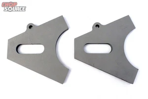 Chopper Axle Plates, 20mm axle, 3/8" laser cut steel, Motorcycle hardtail, B20 - Picture 1 of 1