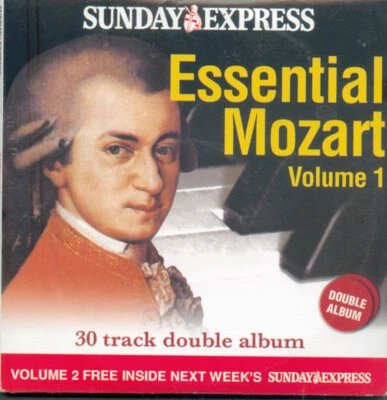 ESSENTIAL MOZART - PROMO 2 CD SET: DOUBLE ALBUM SUNDAY EXPRESS PROMO CD - Image 1 of 2