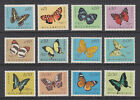 Mozambique Sc 364-375 MNH. 1953 Butterflies, short set cplt to 2.50e value, VF.