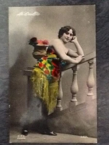 CP LA CRIOLLITA FEMME ESPAGNOLE POSE AVEC CHALE FRANGES - 59817 - Imagen 1 de 2