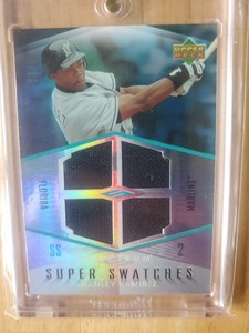 2007 Upper Deck Spectrum Super Swatches Hanley Ramirez /50