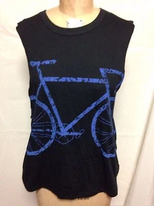Miken Flow Bicycle Open Side Sleeveless Top Black NWOT - Picture 1 of 3