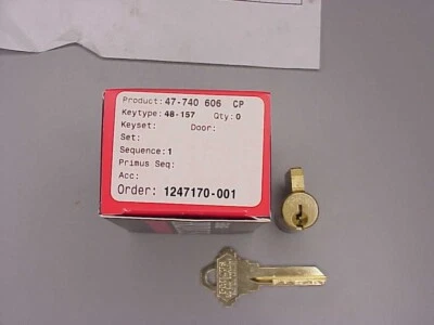 Cerradura de alta seguridad Schlage 47-740-606 CP Primus cilindro NOS Foto 1 de 4