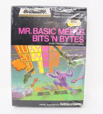 New Mr Basic Meets Bits 'N Bytes Mattel Electronics 1983 Intellivision Sealed - Image 1 of 4