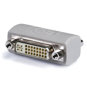 DVI Dual Link Female to Female Coupler Adapter Gender Changer Monitor Connector - Picture 1 of 2