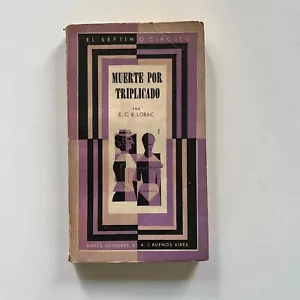 E. C. R. Lorac - Muerte por triplicado - 1a. Ed. - El séptimo círculo - Imagen 1 de 3