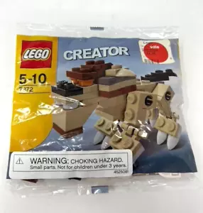 NEU Lego Creator Mini Löwe Set 7872-hellbraune Raubkatze mit weißen Tierkrallen RAR - Bild 1 von 2