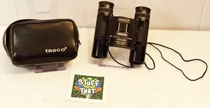 Tasco 10x25 Binoculars Roof Compact Multi-coated - Black - Picture 1 of 6