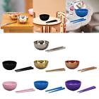 1/12 Dollhouse Bowl Chopsticks Miniature Kitchen Accessories for Toddlers