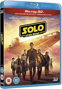 SOLO A Star Wars Story (2018) 3D + 2D Blu-Ray BRAND NEW Free Ship - Picture 1 of 2