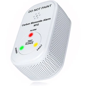 Detector de CO con batería de 10 años, alarma, LED y sensor Figaro, compacto - Imagen 1 de 12