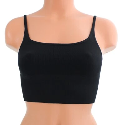 Free People Andi Bralette F6865C, Ribbed Stretch Square-Neck Bralette, MSRP $38 - Image 1 of 4