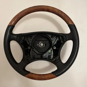 00-06 Volante conductor madera mercedes w215 cl500 s600 s500 2204600503 fabricante de equipos originales - Imagen 1 de 8
