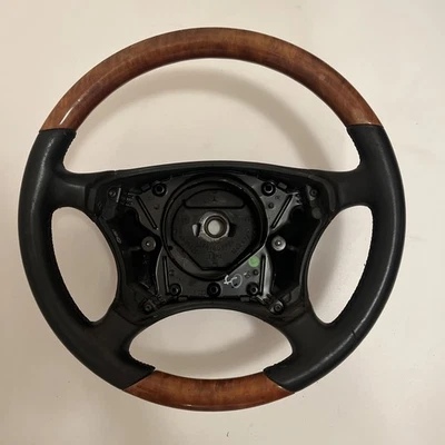 00-06 Volante conductor madera mercedes w215 cl500 s600 s500 2204600503 fabricante de equipos originales Foto 1 de 4
