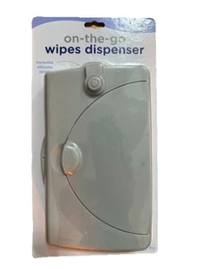 UBBI *NEW* On-The-Go Grey Wipes Dispenser Includes A Silicone Strap - Picture 1 of 3