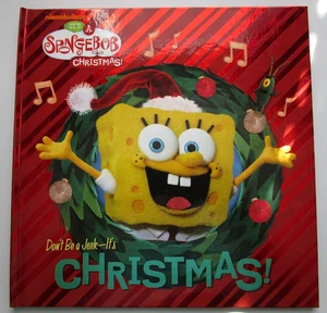 It's A SpongeBob Christmas Book - "Don't Be A Jerk it's Christmas" Easy Reader - Foto 1 di 4