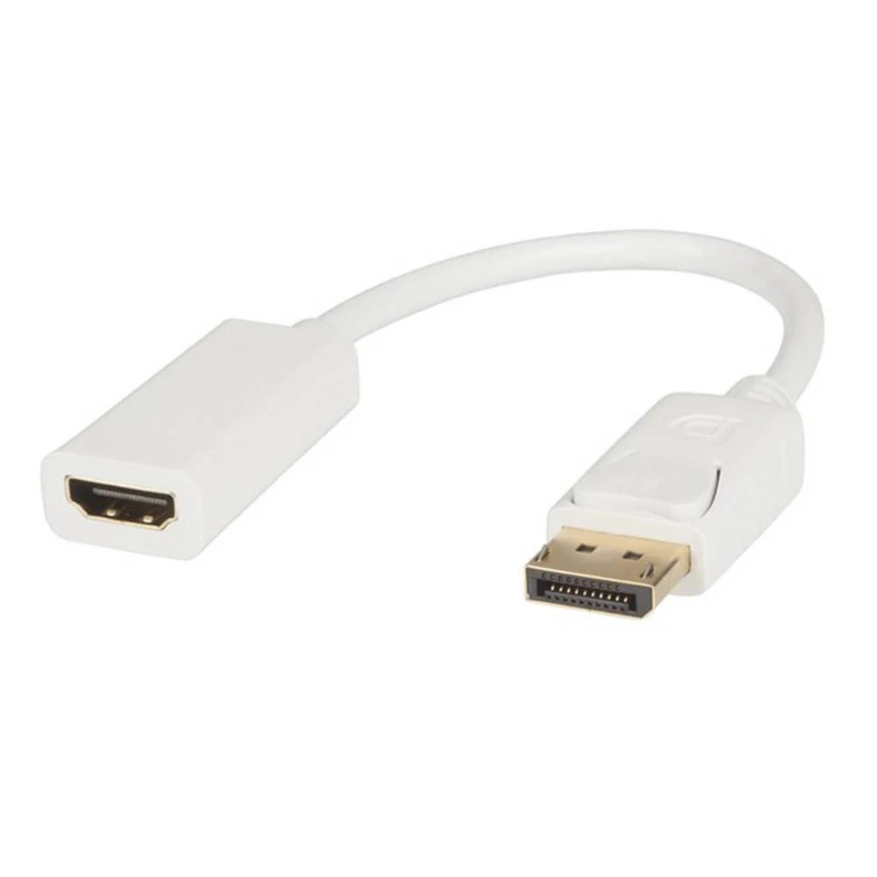 High Quality Lead/Converter Cable Display Port-Plug to HDMI Socket 15cm (150mm) - Image 1 of 2