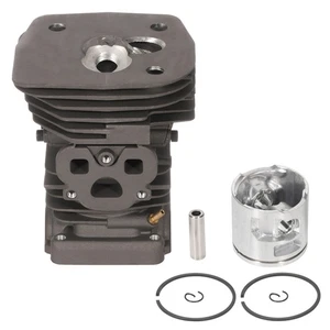 Passend für Husqvarna 455 Rancher 455E 460 Zylinder Kolben Kit & Ringe Bolzen Sicherungsring 47mm - Bild 1 von 8