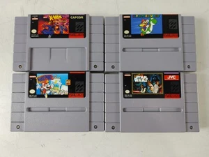 SNES Spielepaket Super Nintendo Entertainment System 1990-1994 - nur Kassetten - Bild 1 von 11