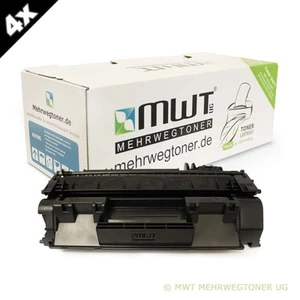 4x MWT Eco Toner XXL Replaces HP Q7553X 53X - Zdjęcie 1 z 3