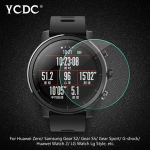 23-46mm Protector Smart Watch HD Tempered Glass Screen For Ticwatch 2/S/E/Pro - Picture 1 of 28
