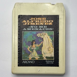 jose alfredo jimenez ¡no me amenaces! 8 Track Tape rare latin - Picture 1 of 4