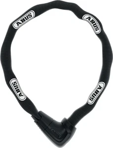 Steel-O-Chain - Abus 9809K/85 Steel-O-Chain Key Lock - Black - Chain Lock - Picture 1 of 2