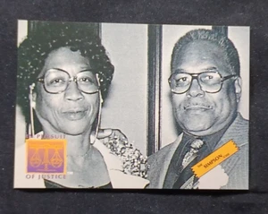 Tarjeta de estuche 1994 OJ Simpson en busca de justicia Simpson #7 padres de OJ - Imagen 1 de 2