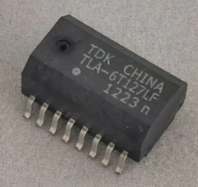 10 x TLA-6T127LF-T / TLA6T127LFT  TDK, Transformer SMD LAN 10/100 TX POE SO16 - Image 1 of 3