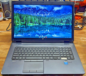 HP ZBook 17 G2 i7 Laptop with 1,000GB HDD 16GB RAM Chrome OS Flex