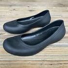 Crocs Lock At Work 205074 Slip Resistant Comfort Ballet Flats Shoes Women's 7