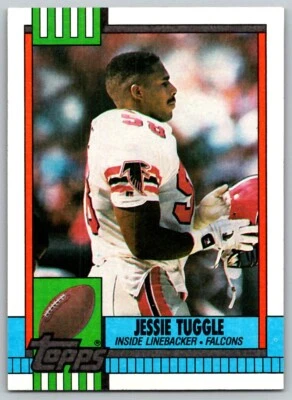 1990 TOPPS JESSIE TUGGLE ATLANTA FALCONS #479 - Image 1 of 2