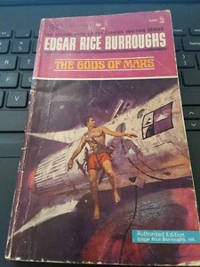 The Gods Of Mars (Good) Barsoom Ballantine F-702 Edgar Rice Burroughs 1963 - Bild 1 von 3