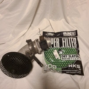 HKS Super Air Intake Filter Nissan 180SX 240SX Silvia S13 SR20DET 2268052F01 MAF - Picture 1 of 6