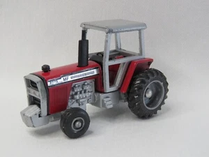Tractor agrícola Ertl Massey Ferguson MF 2775 de colección rojo y plateado hecho en EE. UU. - Imagen 1 de 7