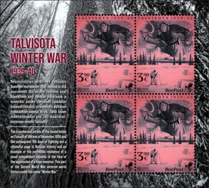 Winter War 1939–1940 in Finland MNH Stamps 2024 Finland BeePost M/S - Picture 1 of 1