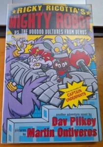 Ricky Ricotta's Mighty Robot Dav Pilkey Martin Ontiveros Voodoo Vultures Venus - Picture 1 of 8