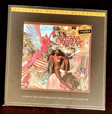 Santana Abraxas Mobile Fidelity Sound Lab #1288 UltraDisc One Step 2 LP SEALED! - Image 1 of 2